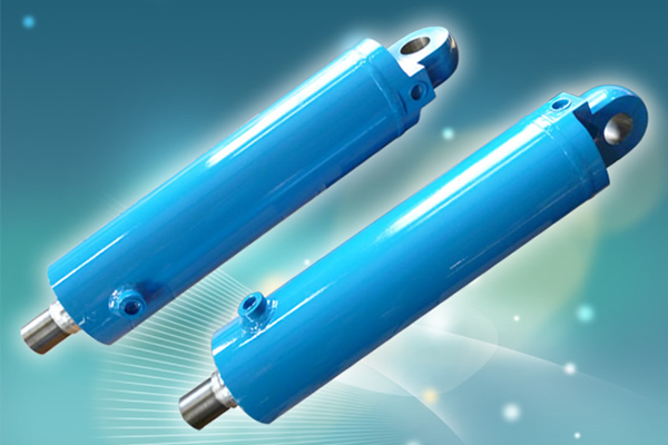 How does the hydraulic cylinder work?